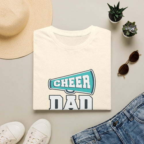 Cheer Dad T-Shirt — “The Only Thing I Flip Is My Wallet” Funny Dad Cheerleading Tee