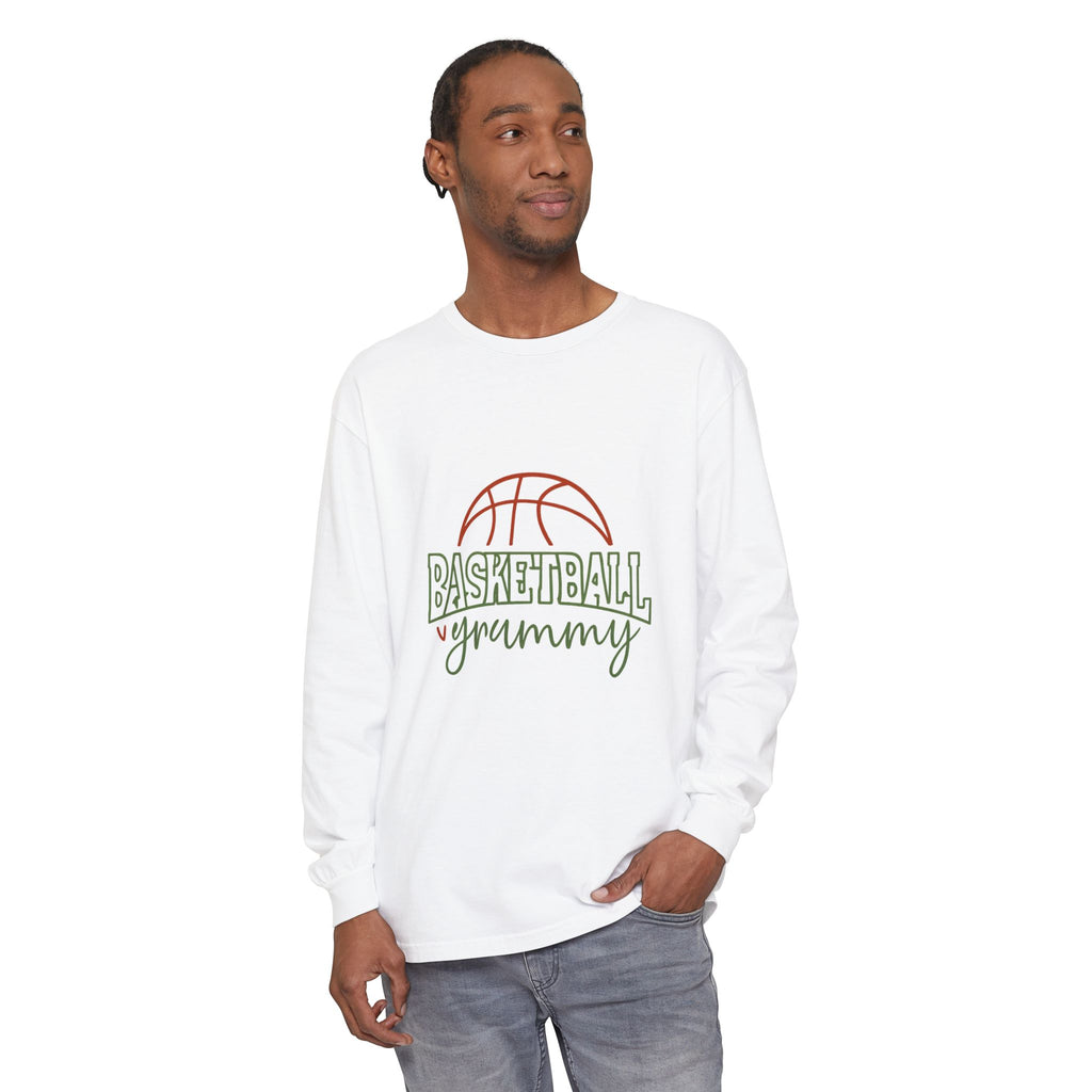 Basketball Mommy Long Sleeve Tee