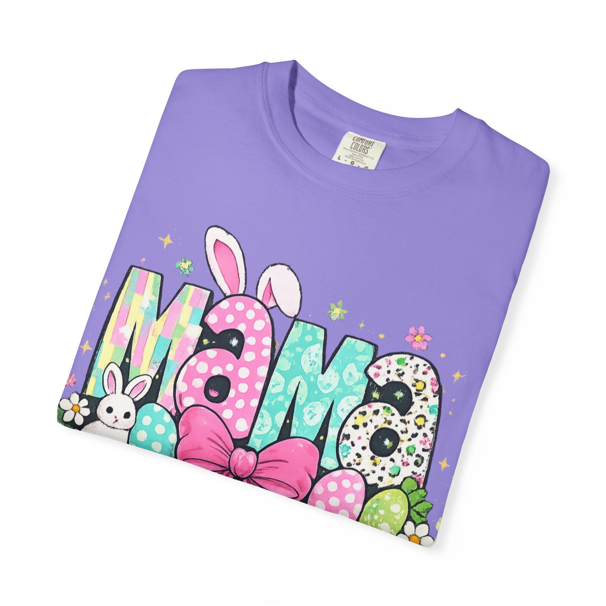 Mama Easter T-Shirt — Pastel Bunny & Egg Spring Shirt