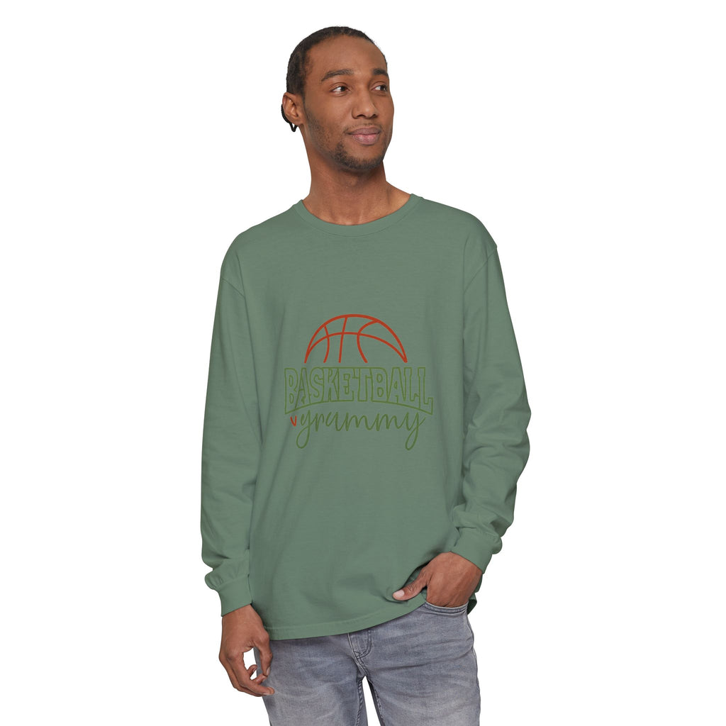 Basketball Mommy Long Sleeve Tee