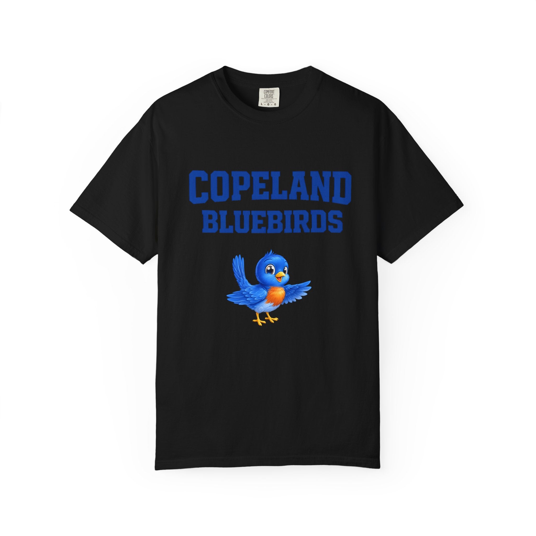Copeland Bluebirds T-Shirt — Cute Bluebird School Spirit Tee
