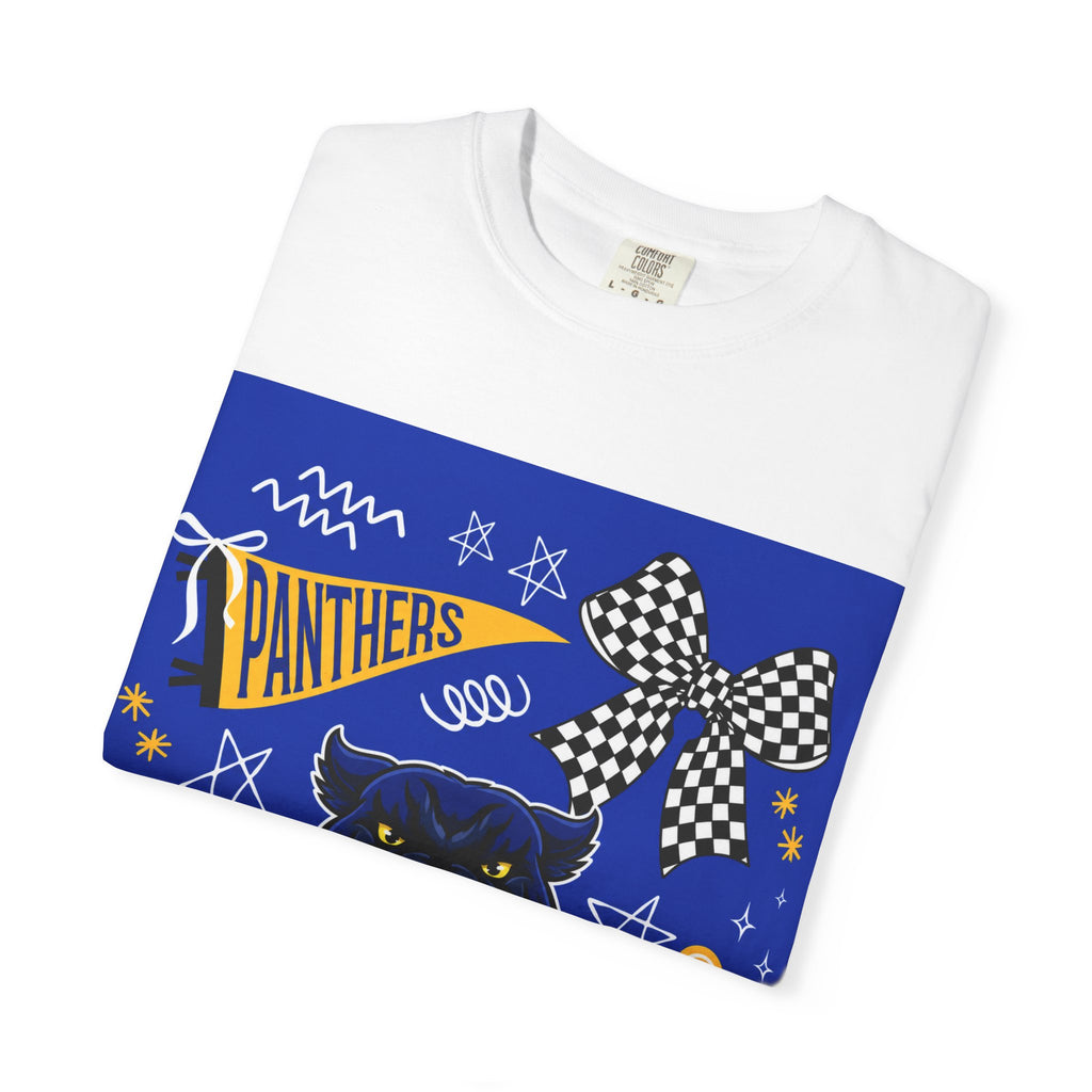 Panthers Cheer Graphic T-Shirt — School Spirit Fan Tee
