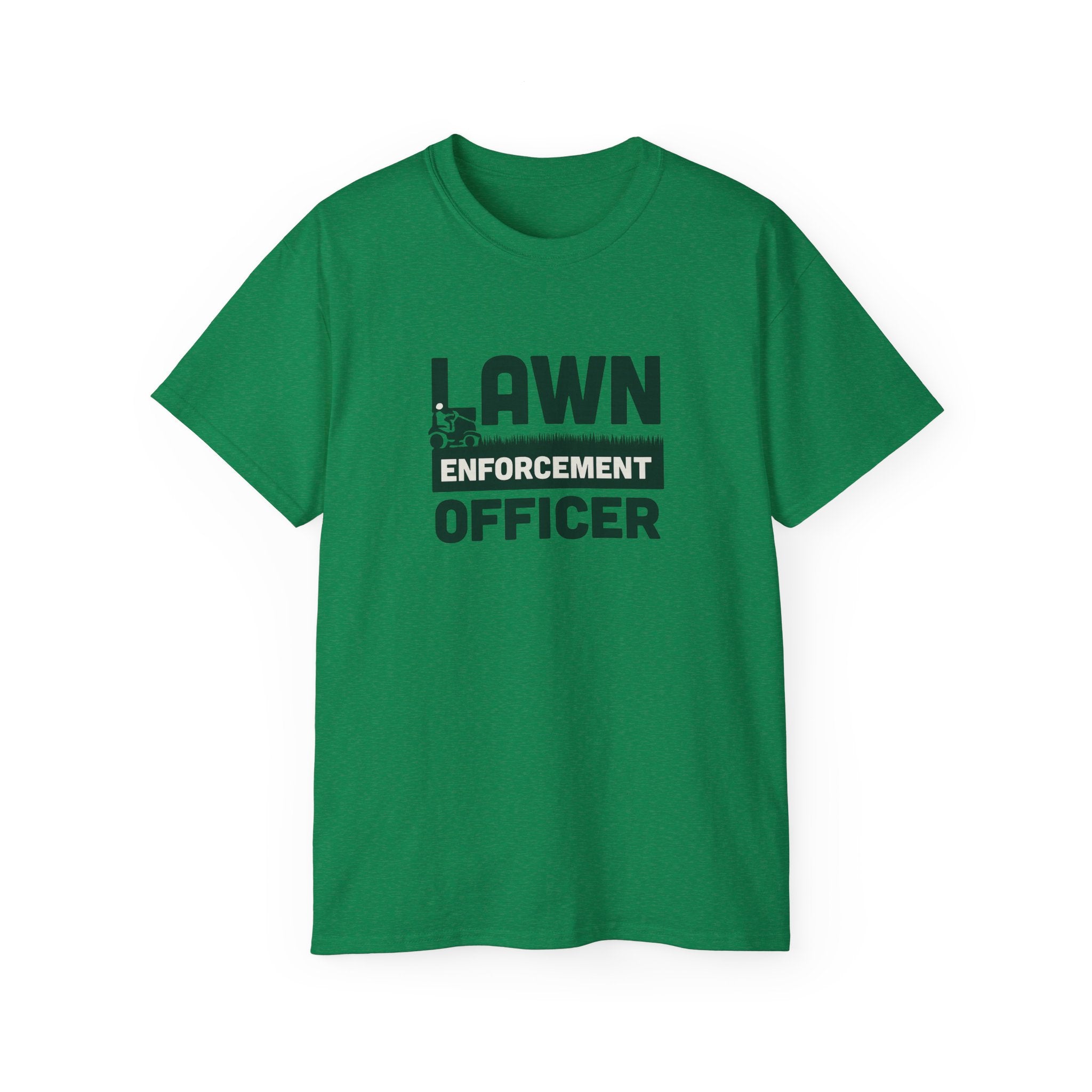 Lawn Enforcement Officer T‑Shirt — Funny Gardener Lawn Care Tee