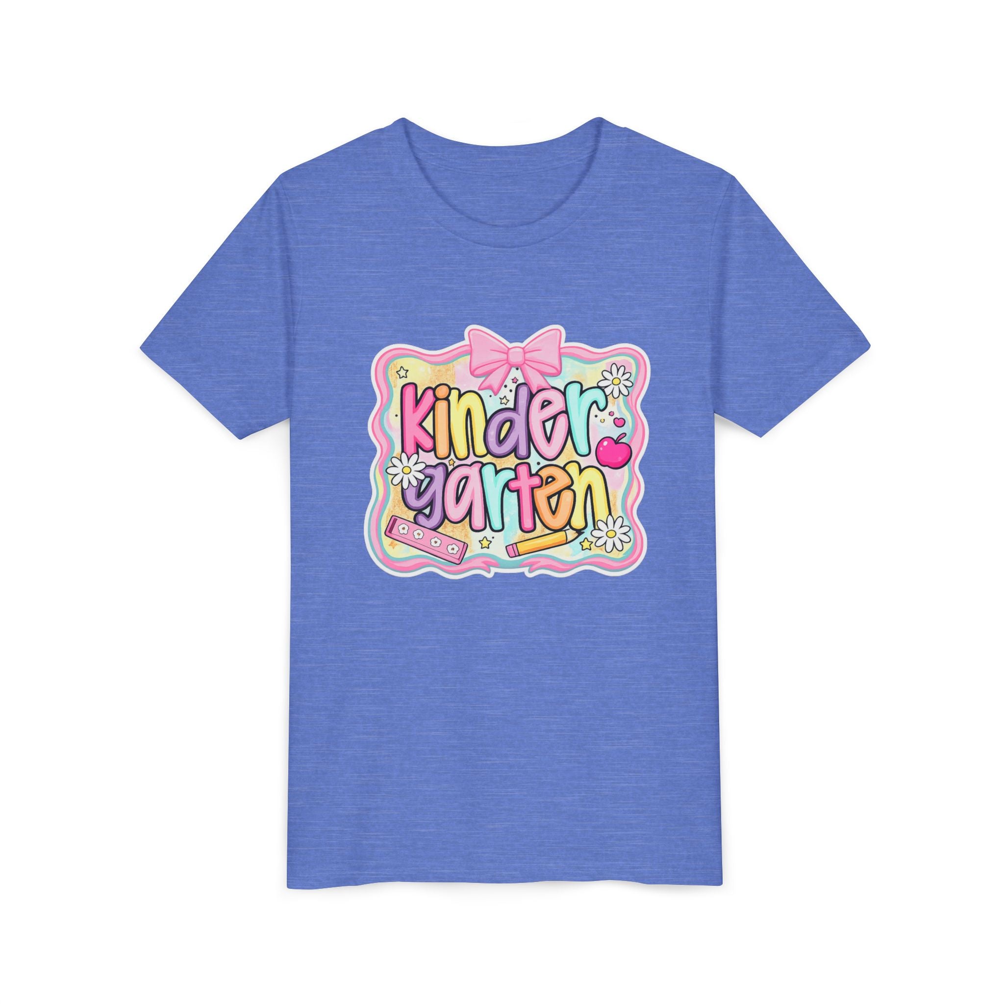 Kindergarten Kids Tee — Cute Back-to-School Youth Shirt