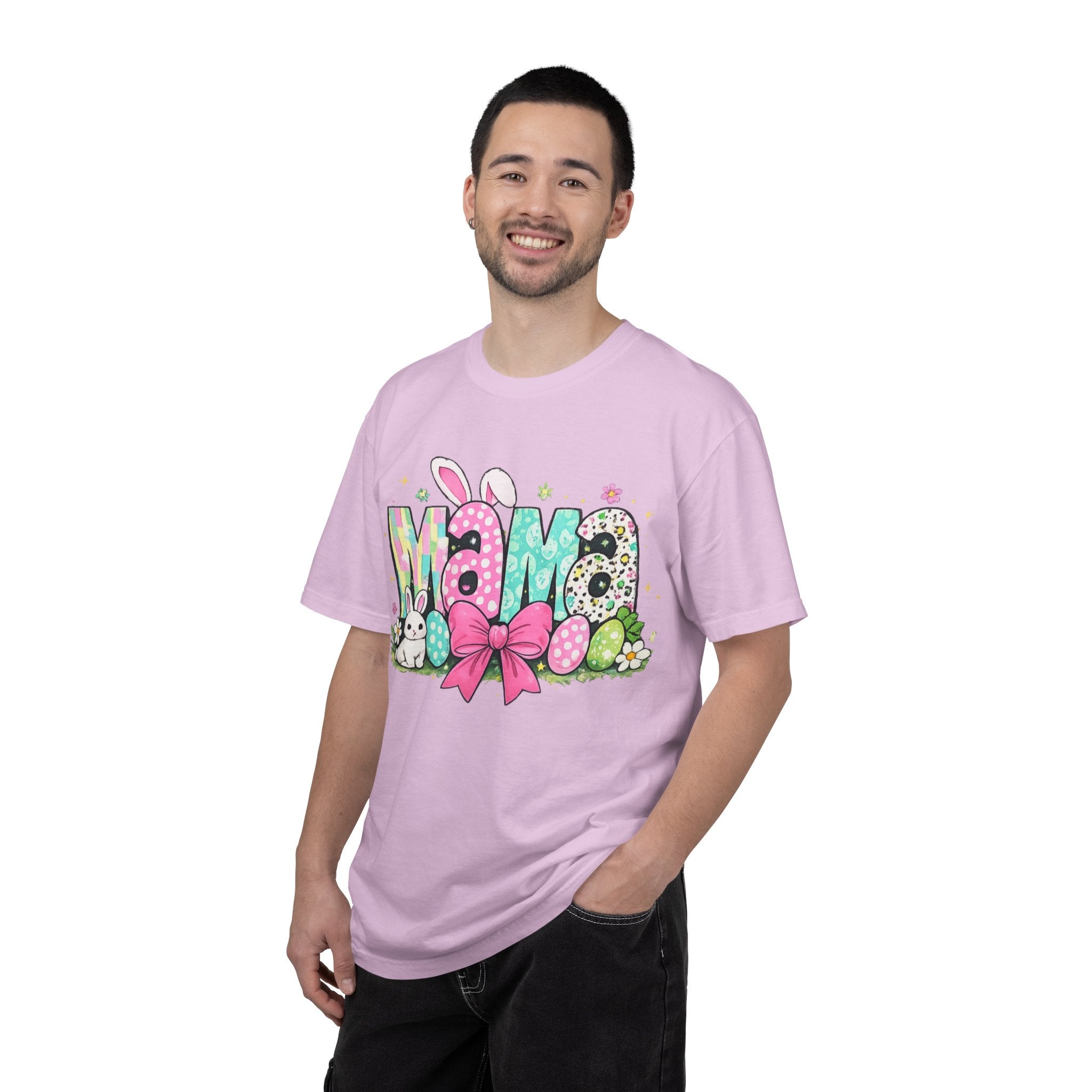 Mama Easter T-Shirt — Pastel Bunny & Egg Spring Shirt