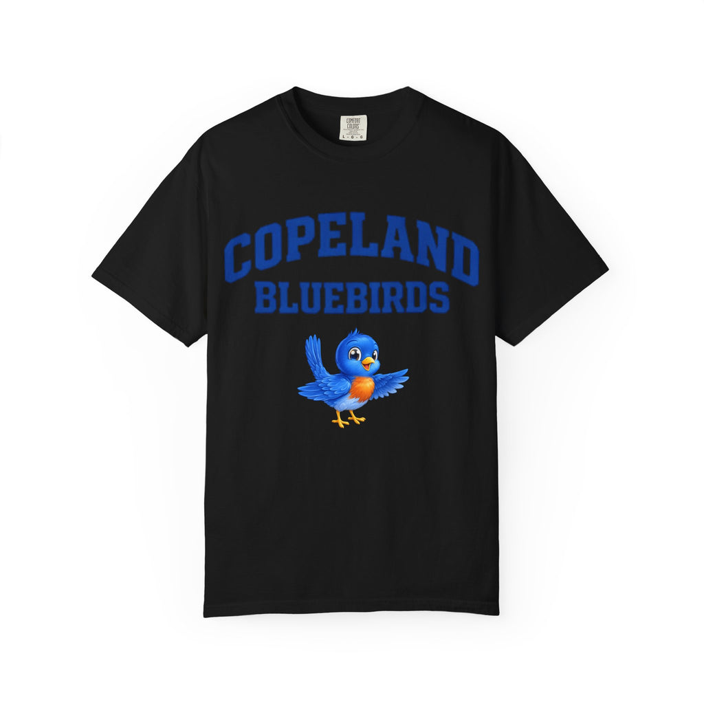 Copeland Bluebirds T-Shirt — Cute Bluebird School Spirit Tee