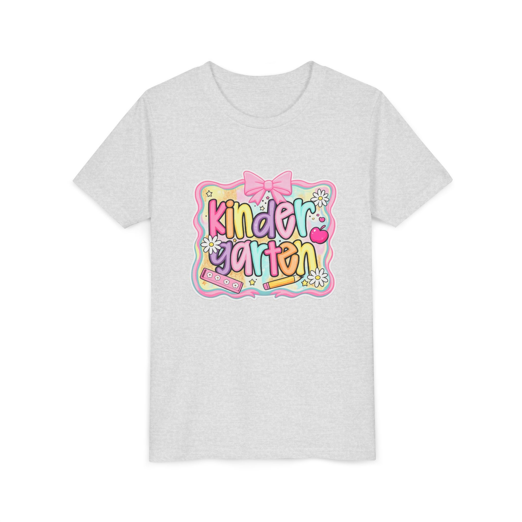 Kindergarten Kids Tee — Cute Back-to-School Youth Shirt