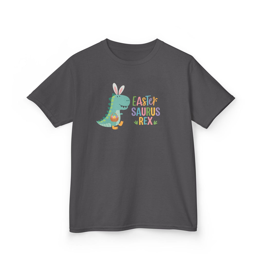 Kids T-Shirt — "Easter Saurus Rex" Cute Easter Dinosaur Tee