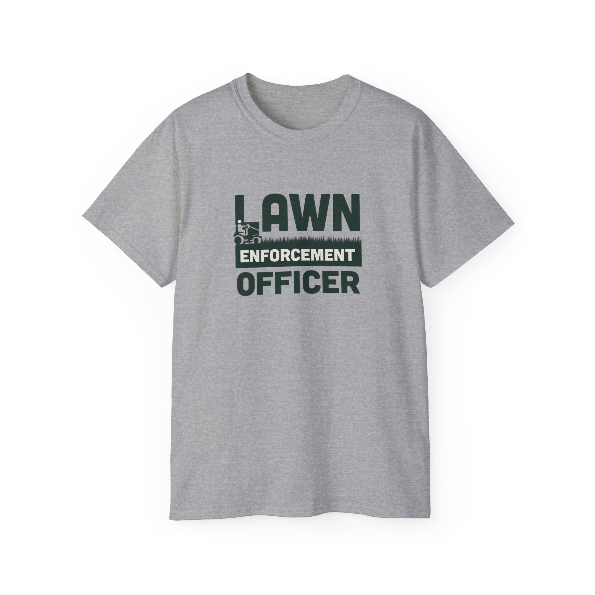 Lawn Enforcement Officer T‑Shirt — Funny Gardener Lawn Care Tee