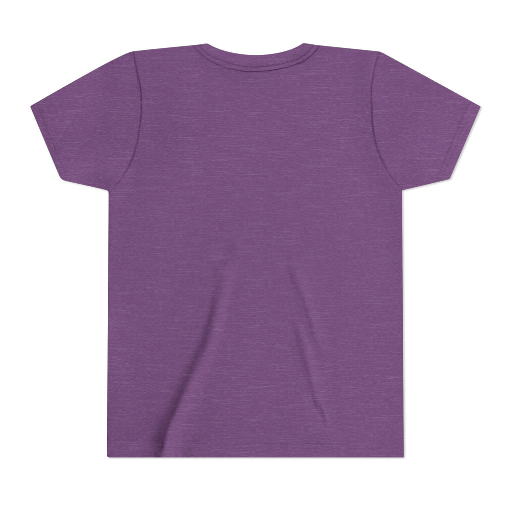 4th Grade Youth Tee — Cute Checkerboard Bow Back-to-School Shirt