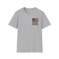 Emotional Support Husband T-Shirt — Patriotic "Do Not Pet" Graphic Tee