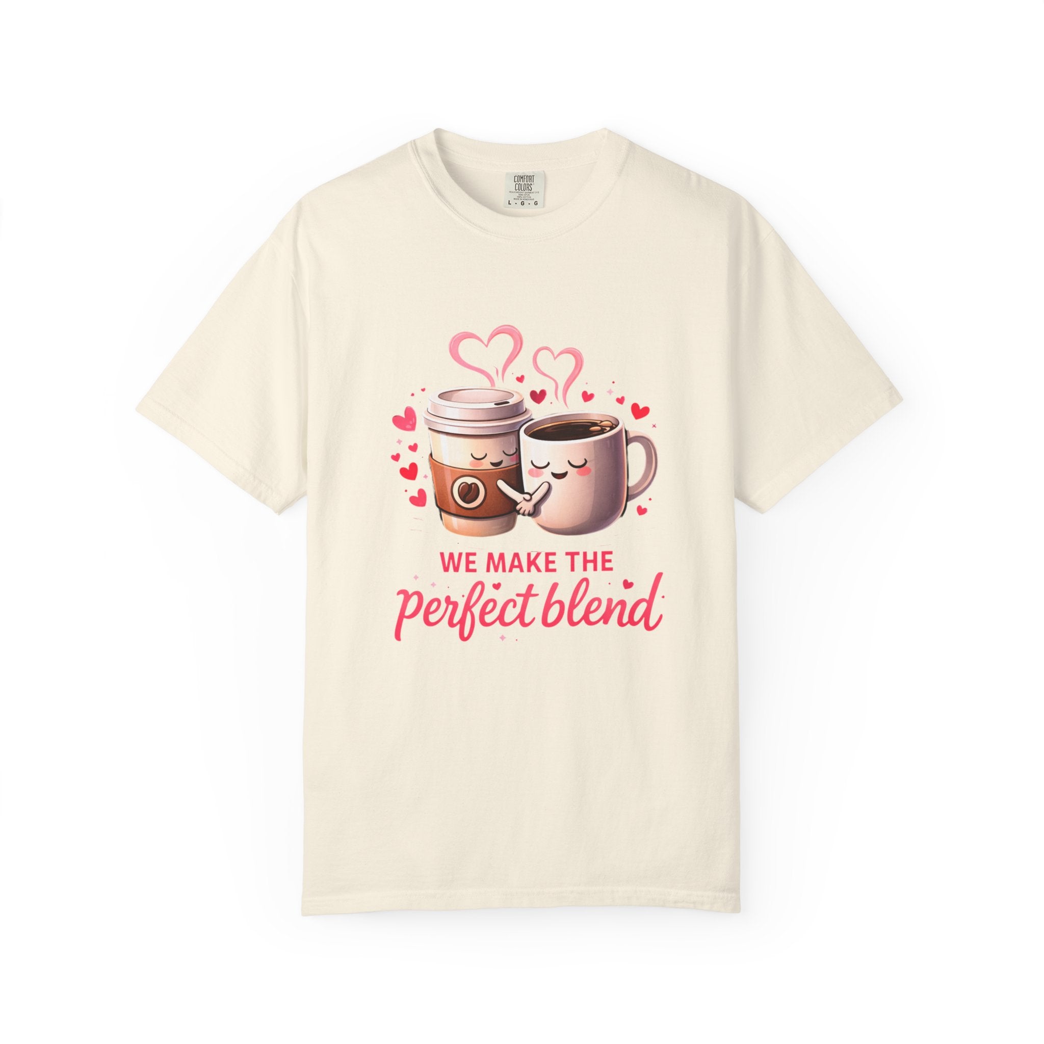 Perfect Blend Coffee Tee — 'We Make the Perfect Blend' Cute Couples T-Shirt