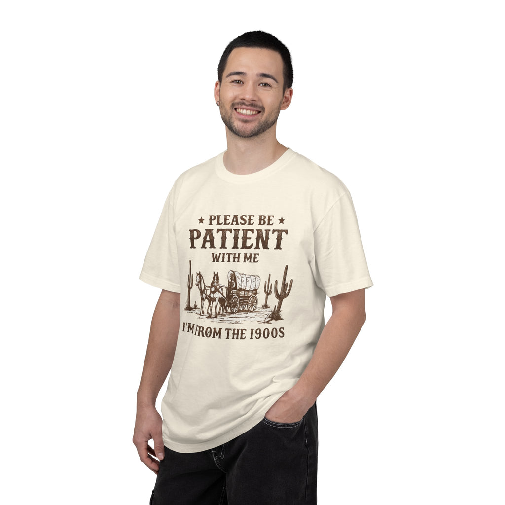 Vintage Western T-Shirt — “Please Be Patient With Me, I’m From The 1900s”