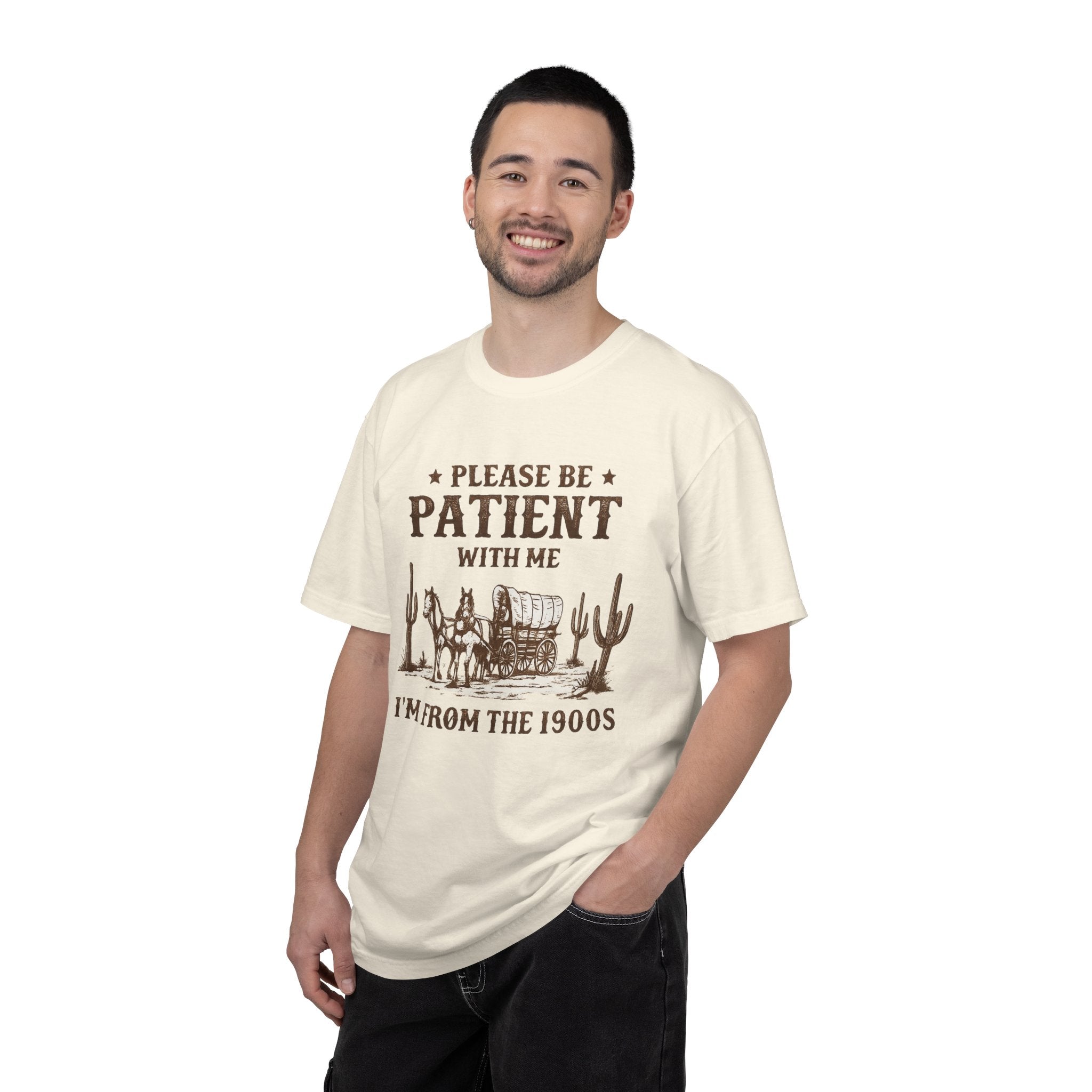 Vintage Western T-Shirt — “Please Be Patient With Me, I’m From The 1900s”