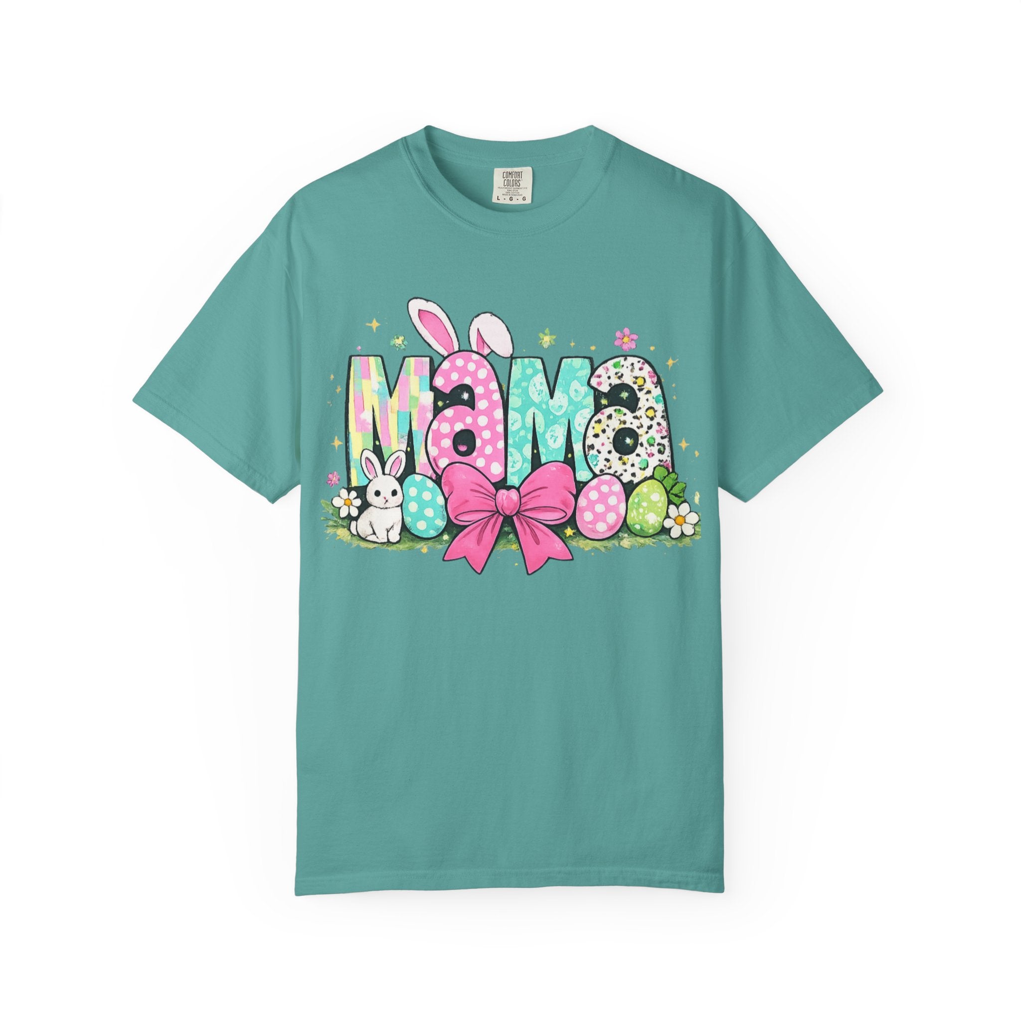 Mama Easter T-Shirt — Pastel Bunny & Egg Spring Shirt