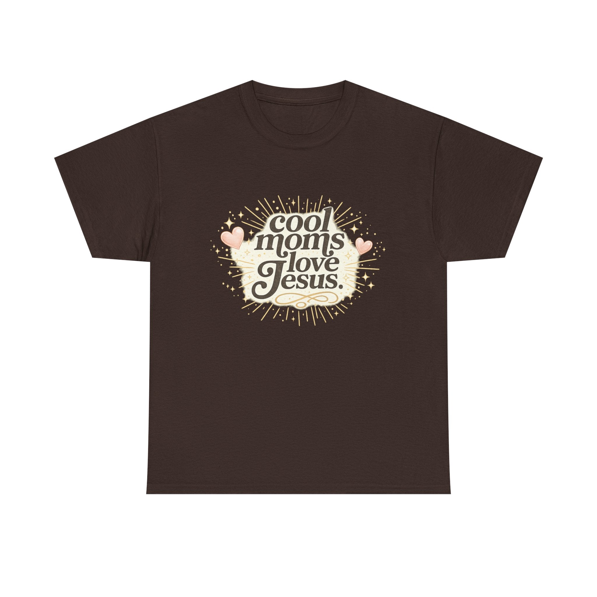 Cool Moms Love Jesus T-Shirt — Faith-Based Christian Mom Tee