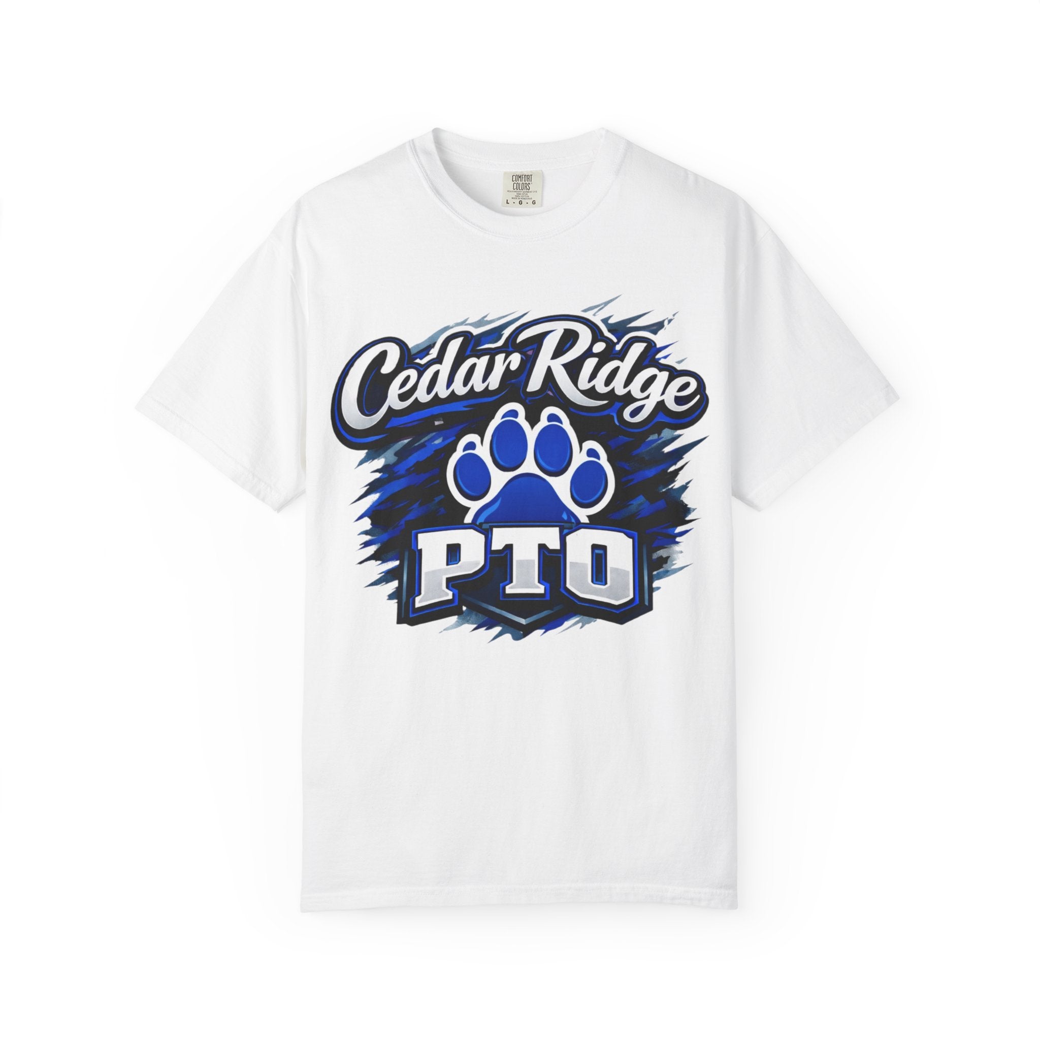 Cedar Ridge PTO Paw Logo T-Shirt