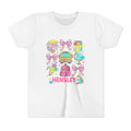 Personalized Kids Back to School Tee – Cute School Icons with Name (Hensley)