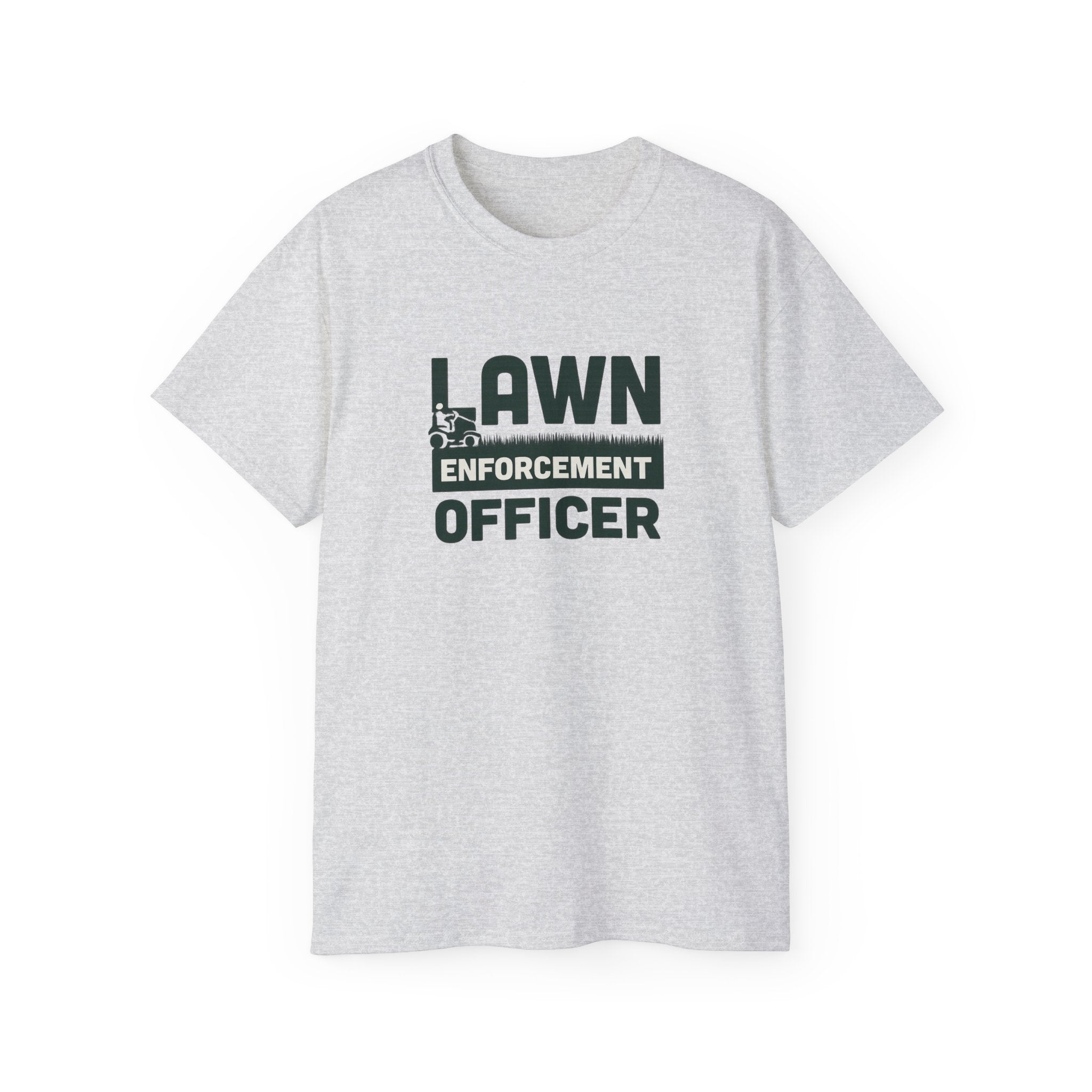 Lawn Enforcement Officer T‑Shirt — Funny Gardener Lawn Care Tee