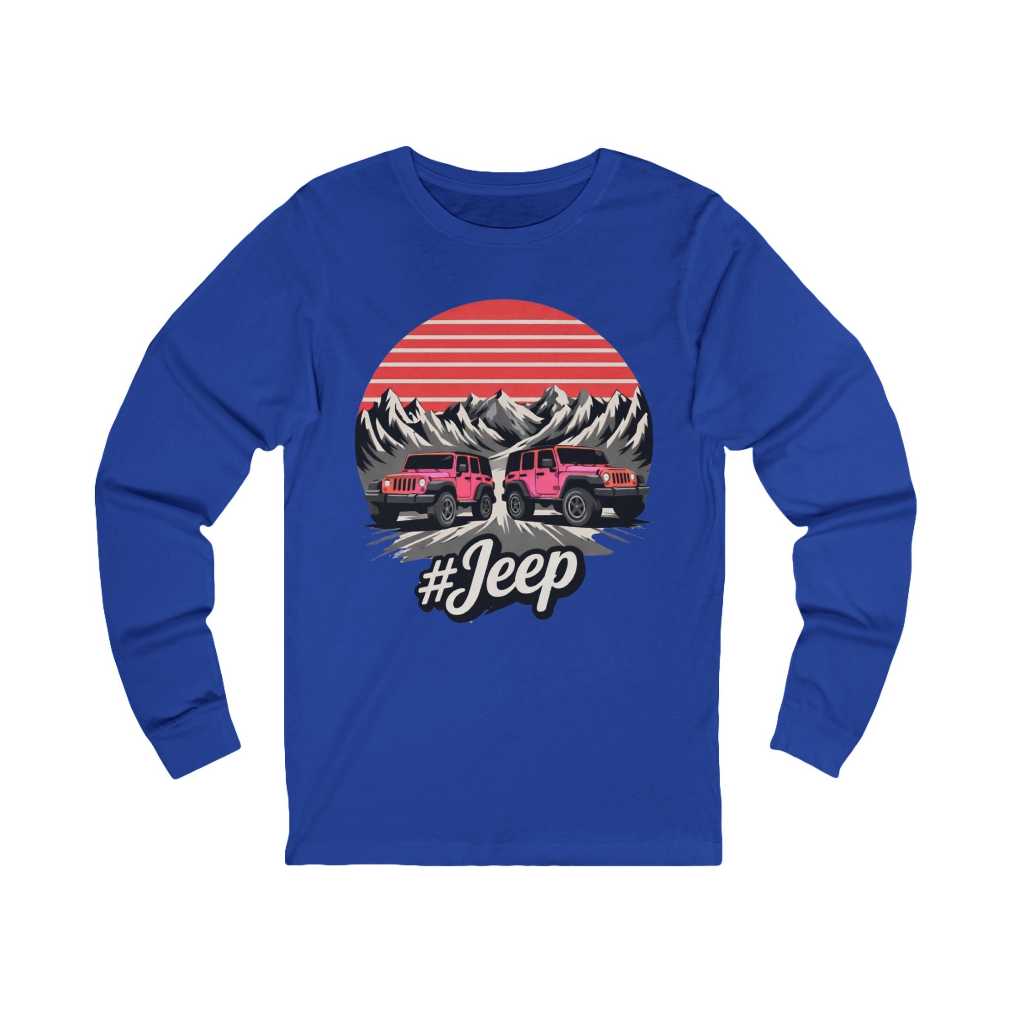 Jeep Off-Road Sunset Long Sleeve Tee