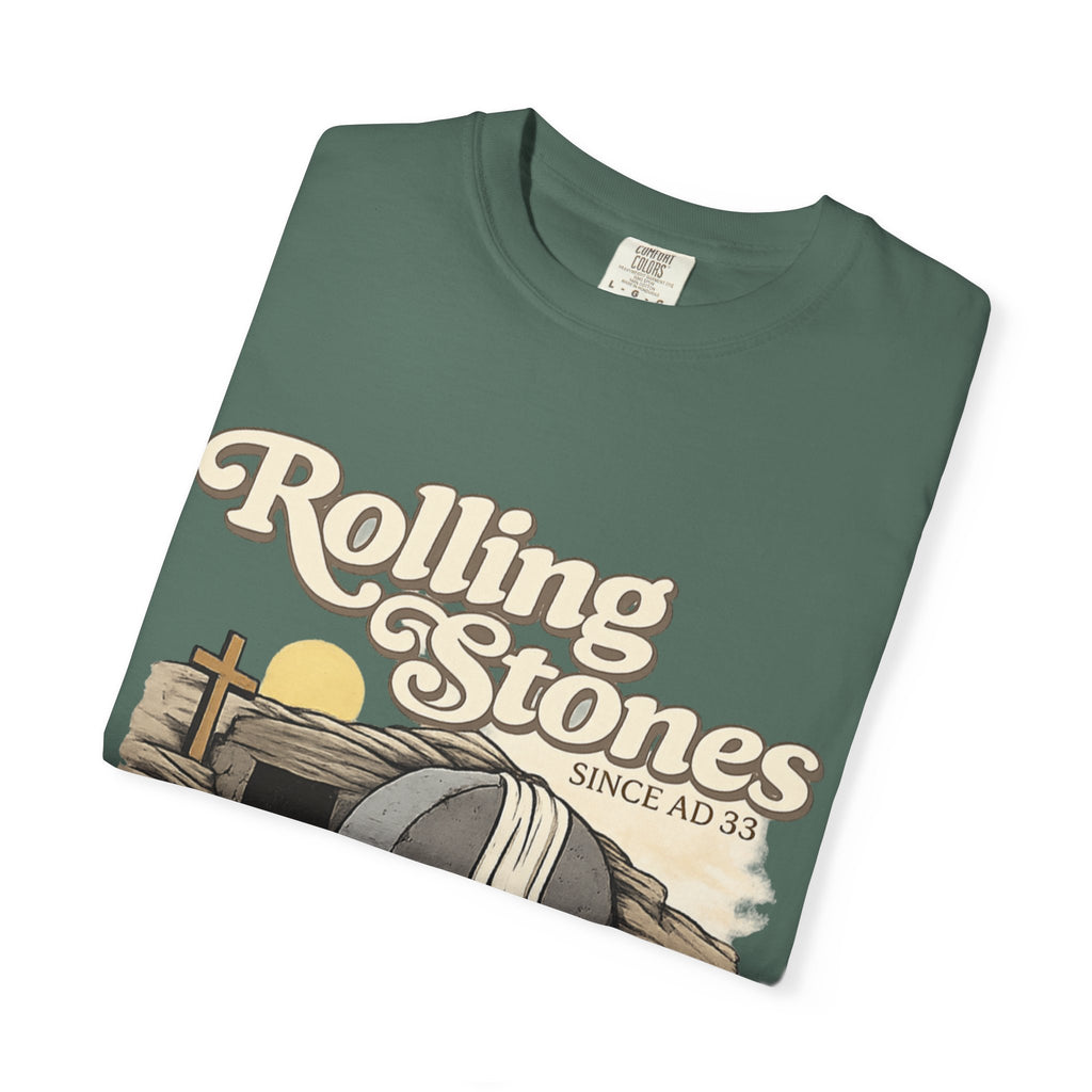 T-Shirt — Vintage 'Rolling Stones' Tomb Design