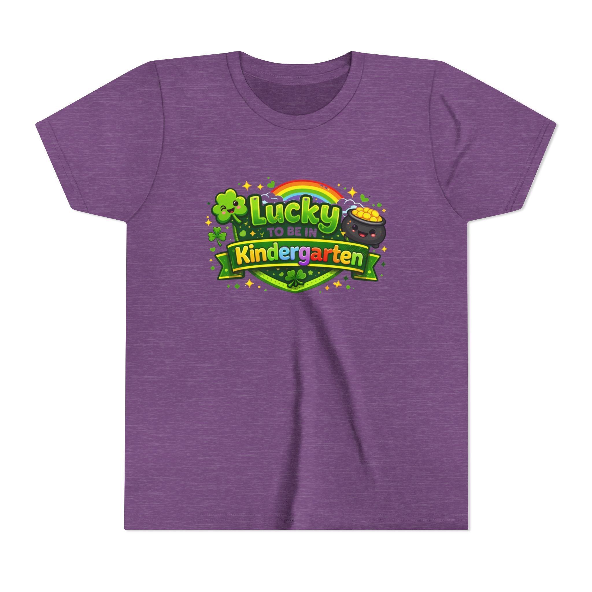Lucky to Be in Kindergarten Youth Tee — St. Patrick’s Day Kindergarten Shirt