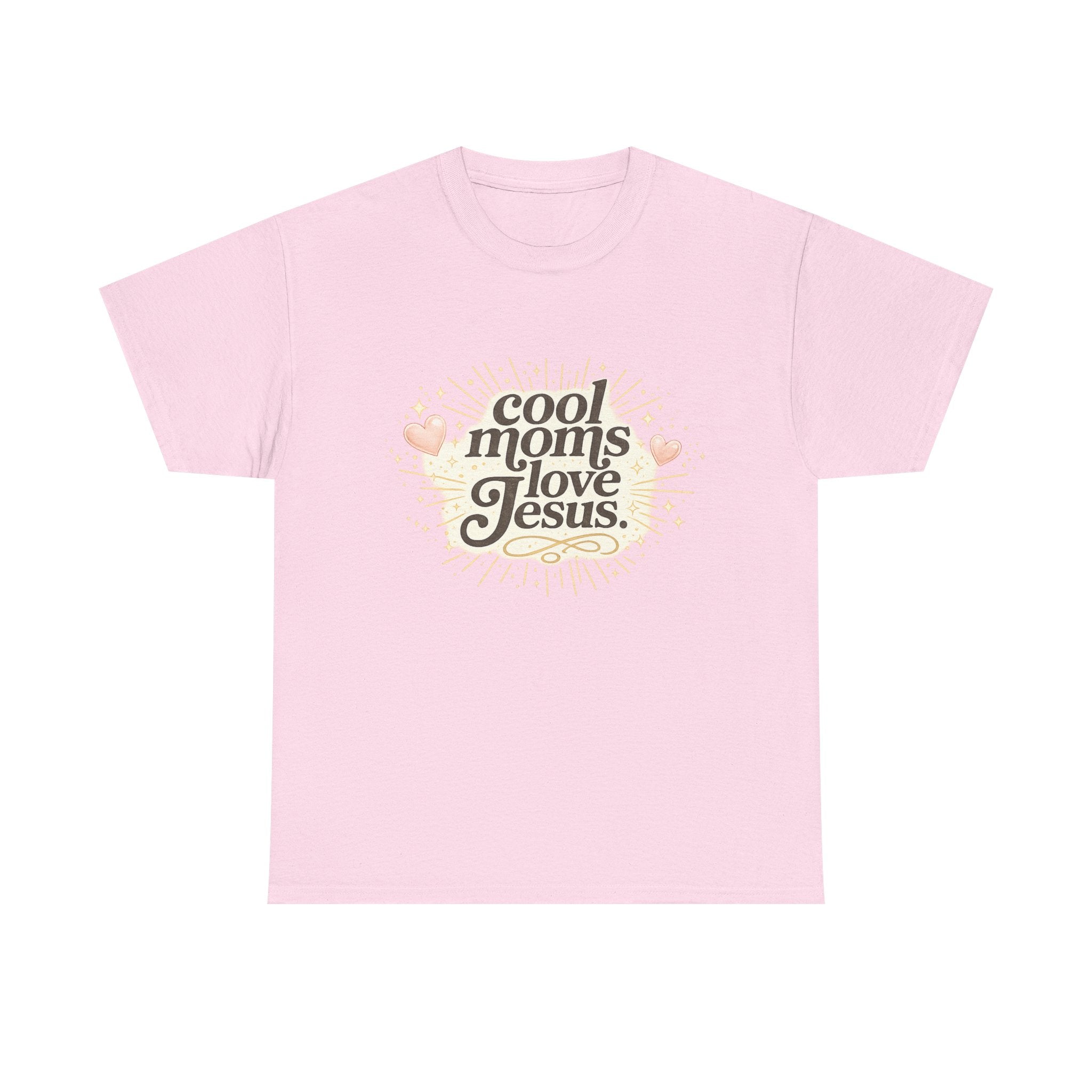 Cool Moms Love Jesus T-Shirt — Faith-Based Christian Mom Tee