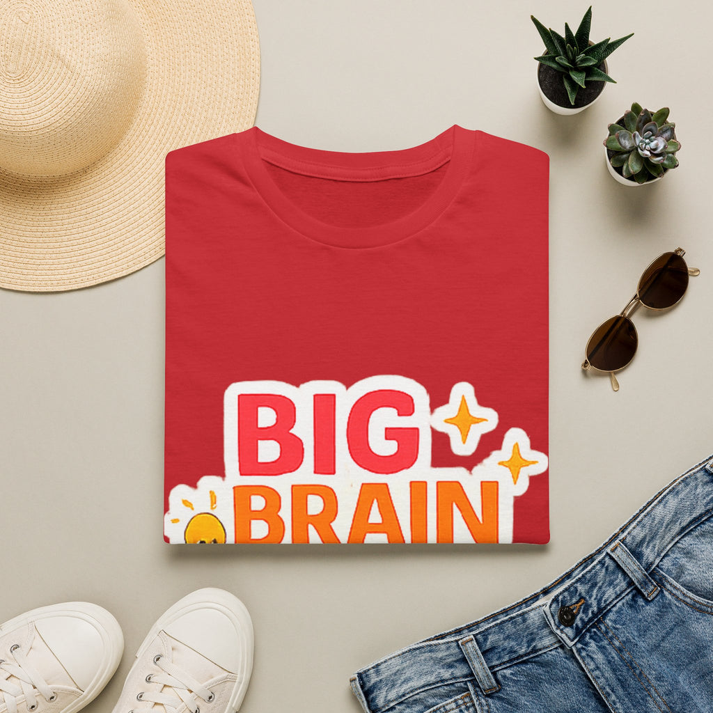 Big Brain Energy T-Shirt — Funny Motivational Graphic Tee