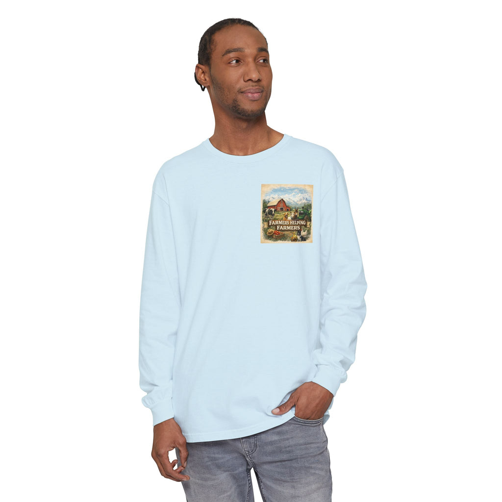 Farmers Helping Farmers Long Sleeve Tee