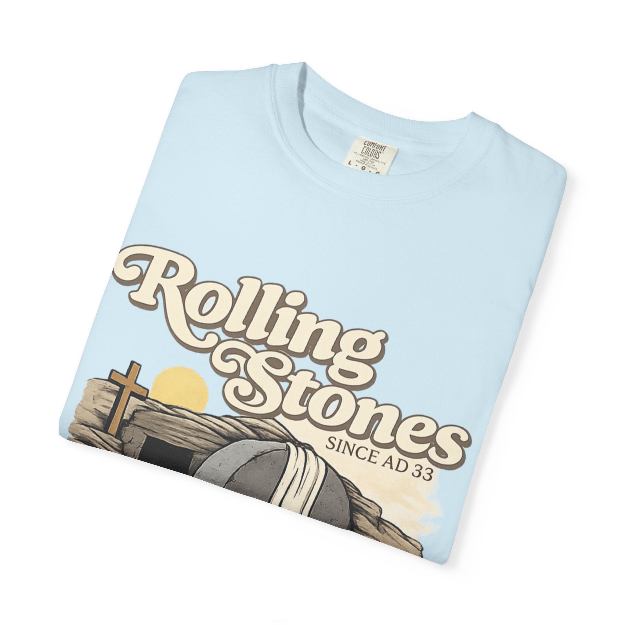 T-Shirt — Vintage 'Rolling Stones' Tomb Design