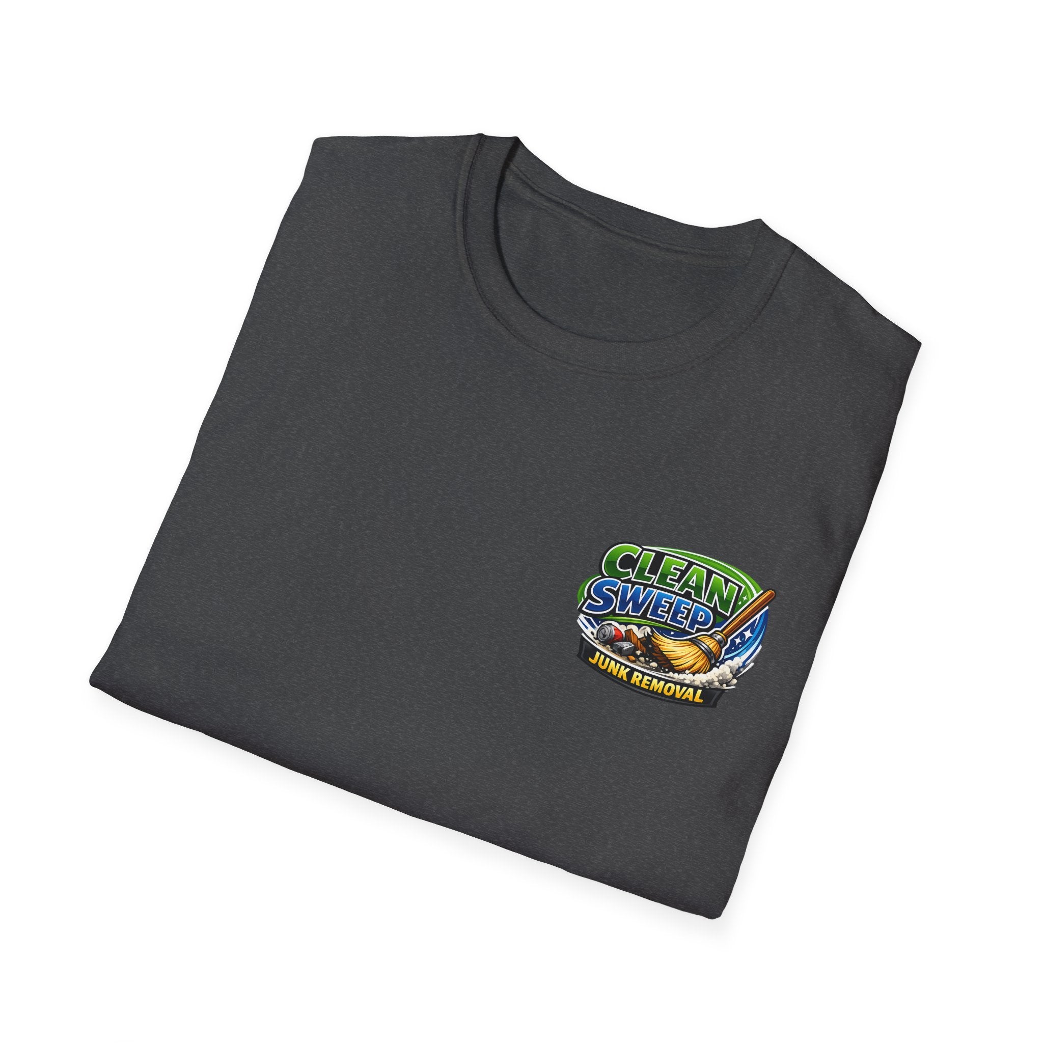 Clean Sweep Junk Removal T-Shirt - Logo Tee for Cleanup Crews