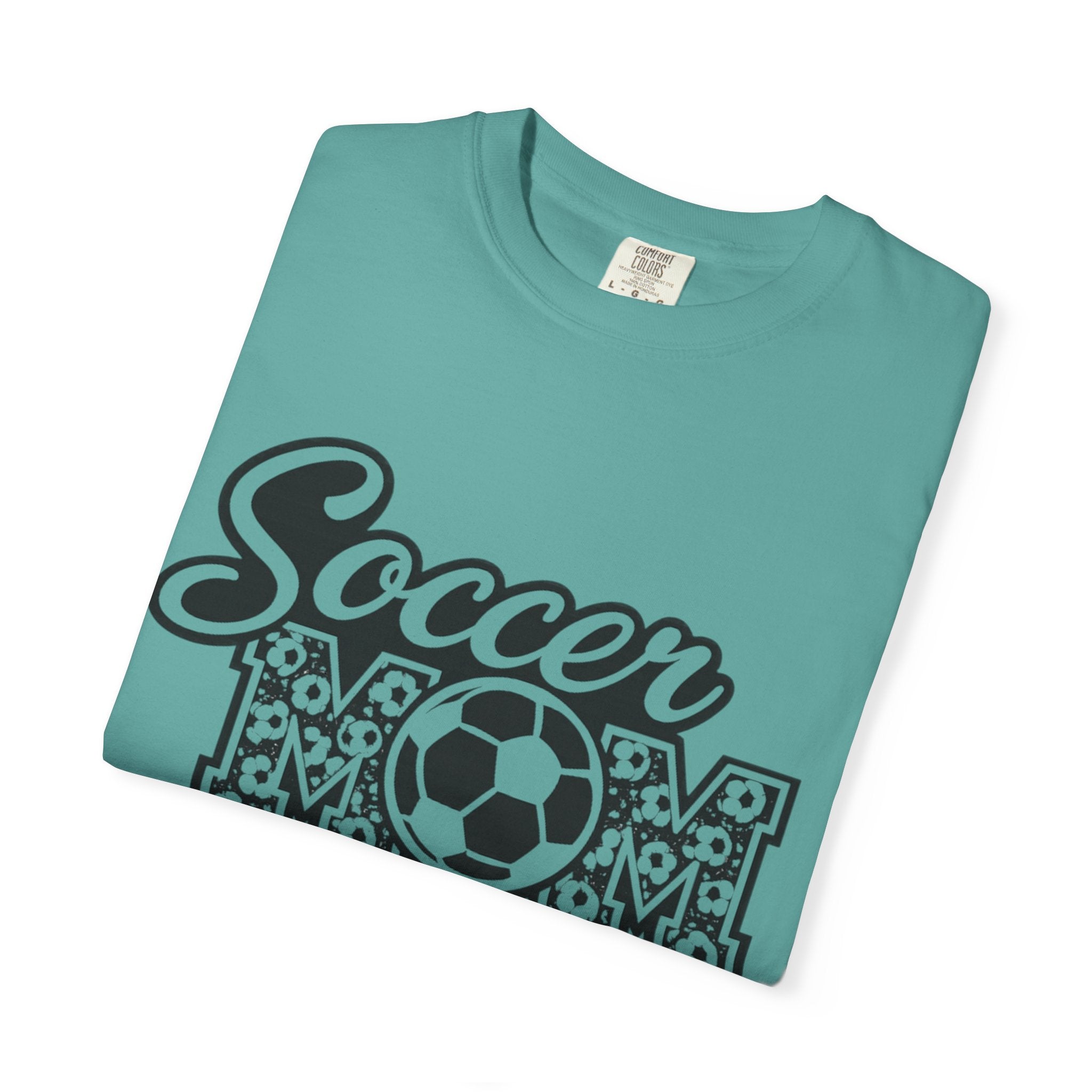 Soccer Mom T‑Shirt — Retro Soccer Ball Mom Graphic Tee