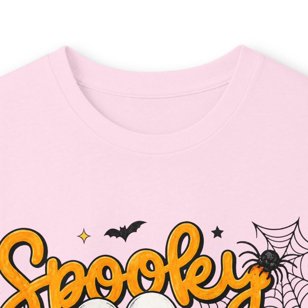 Spooky Mama Long Sleeve Tee — Cute Halloween Ghosts & Pumpkins
