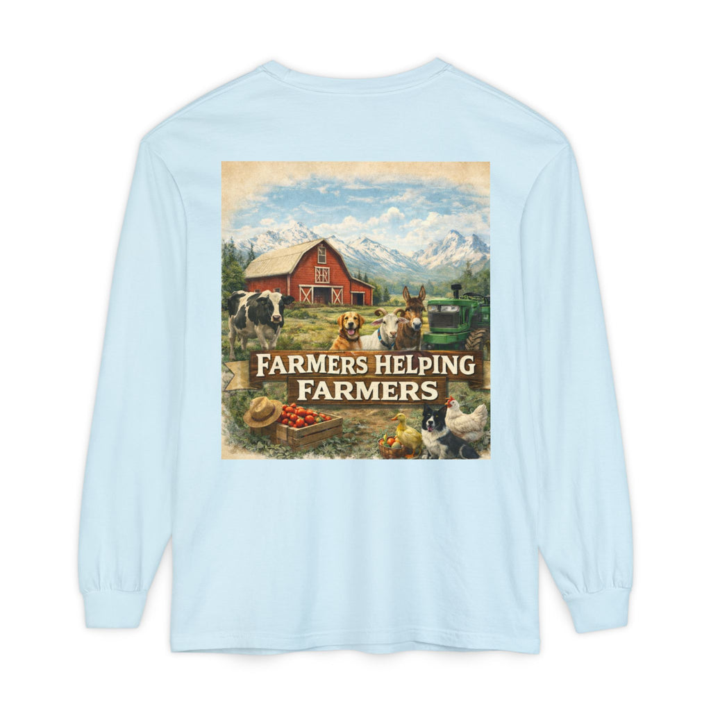 Farmers Helping Farmers Long Sleeve Tee