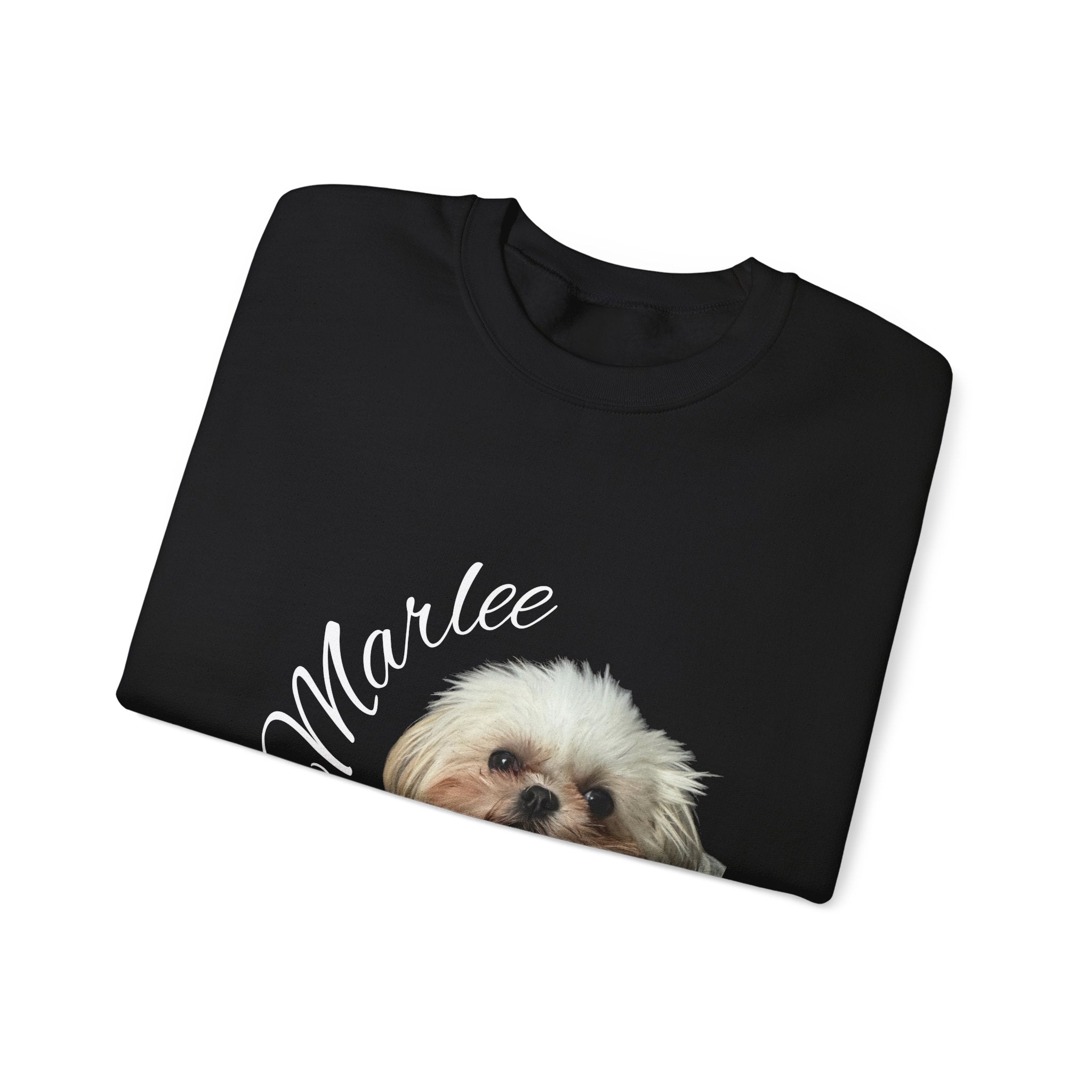 Cute Shih Tzu Puppy Crewneck Sweatshirt — Cozy Dog Lover Pullover