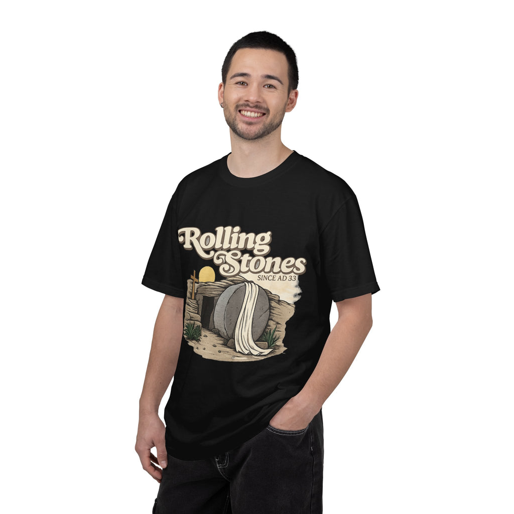 T-Shirt — Vintage 'Rolling Stones' Tomb Design