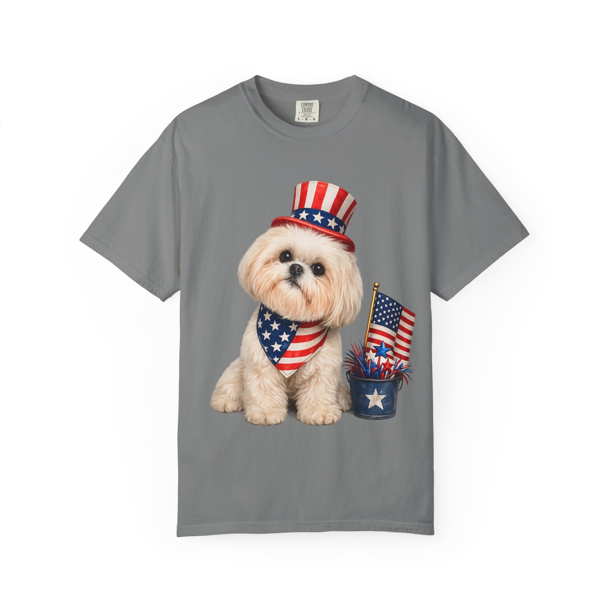 Patriotic Shih Tzu T-Shirt