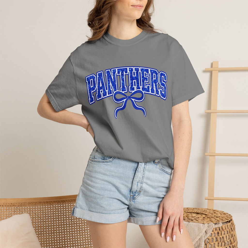 Panthers Graphic T-Shirt — Vintage Bow College Tee