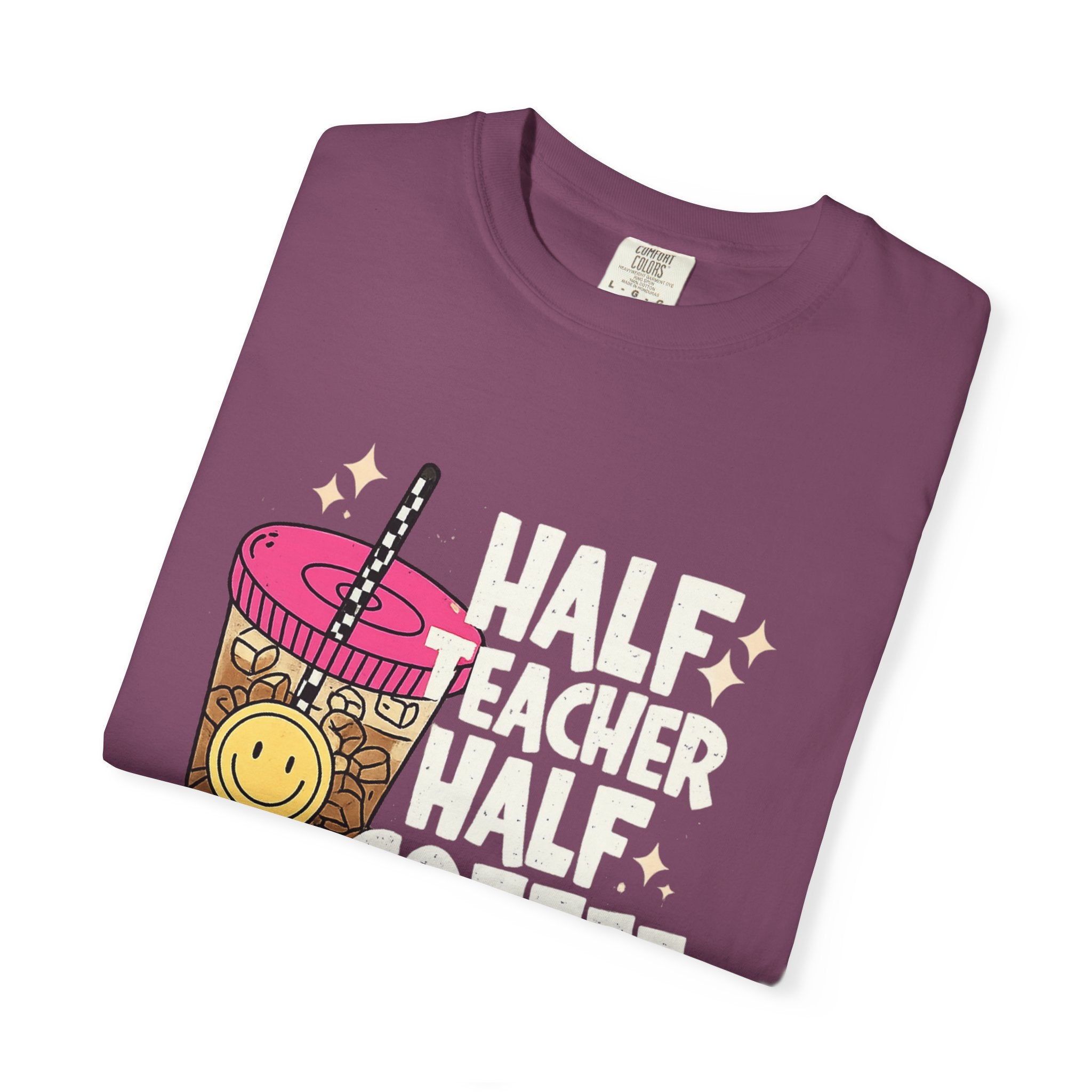 Smiley Bubble Tea T-Shirt — Cute Boba Drink Graphic Tee