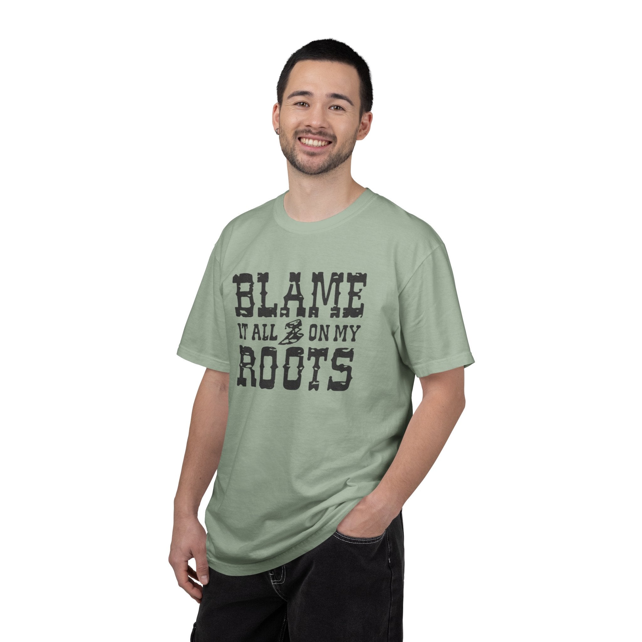 Blame It All On My Roots Country Graphic T-Shirt