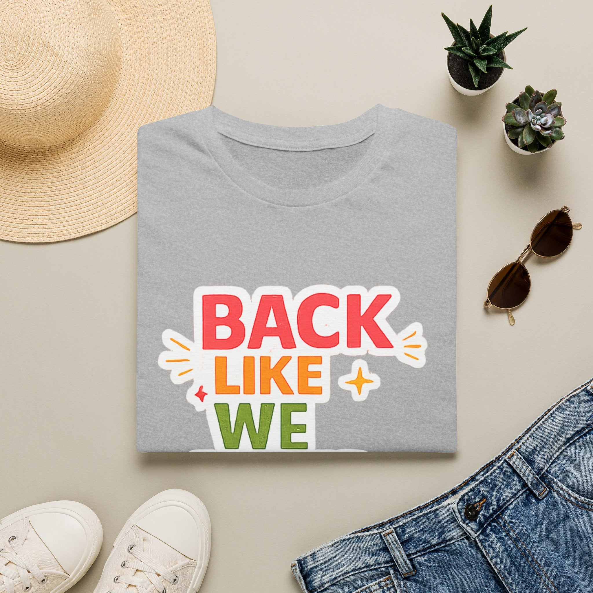 Back Like We Never Left T-Shirt — Retro Bold Reunion Tee
