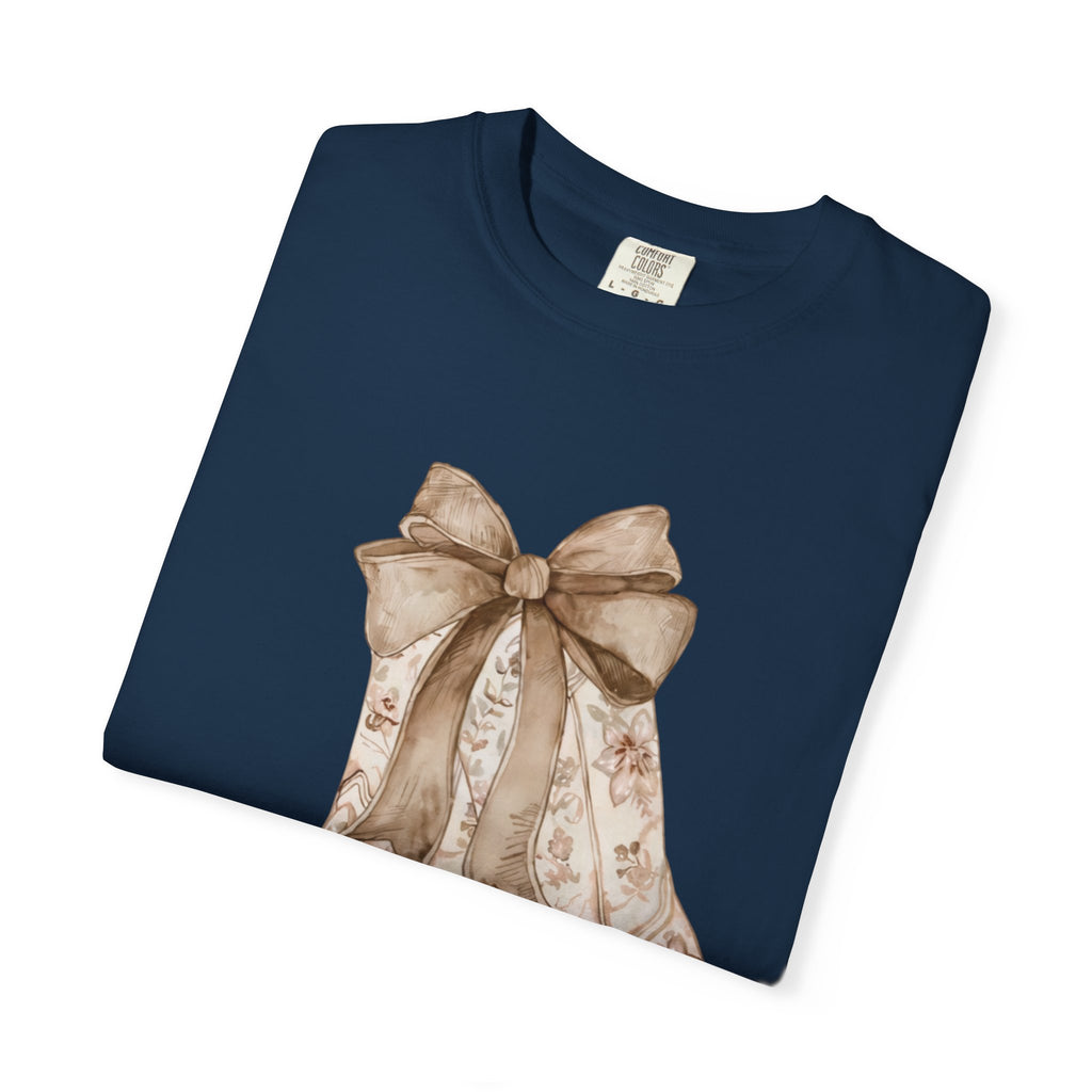 Vintage Floral Cowboy Boots T-Shirt — Western Cowgirl Graphic Tee