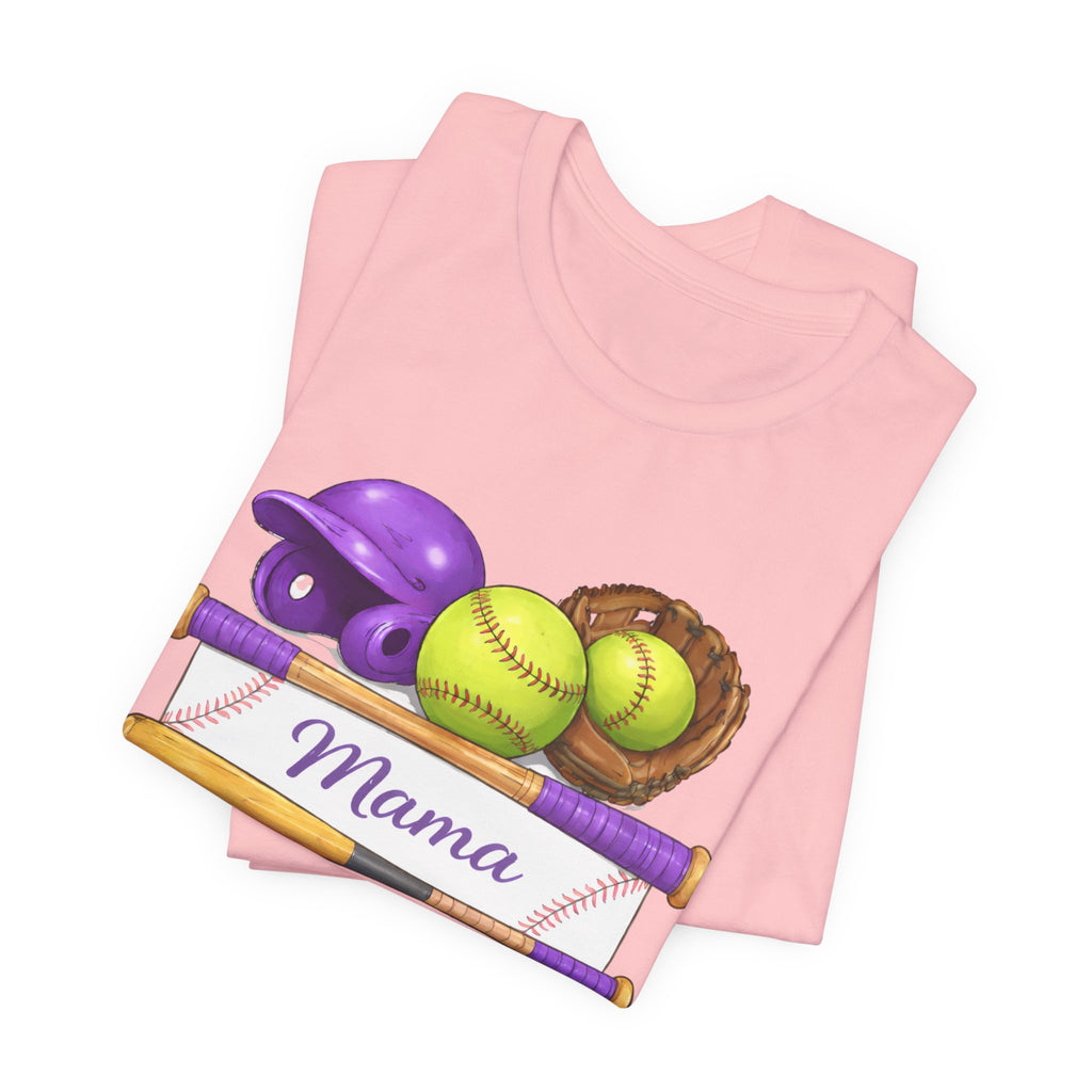 Mama Softball Mom T-Shirt
