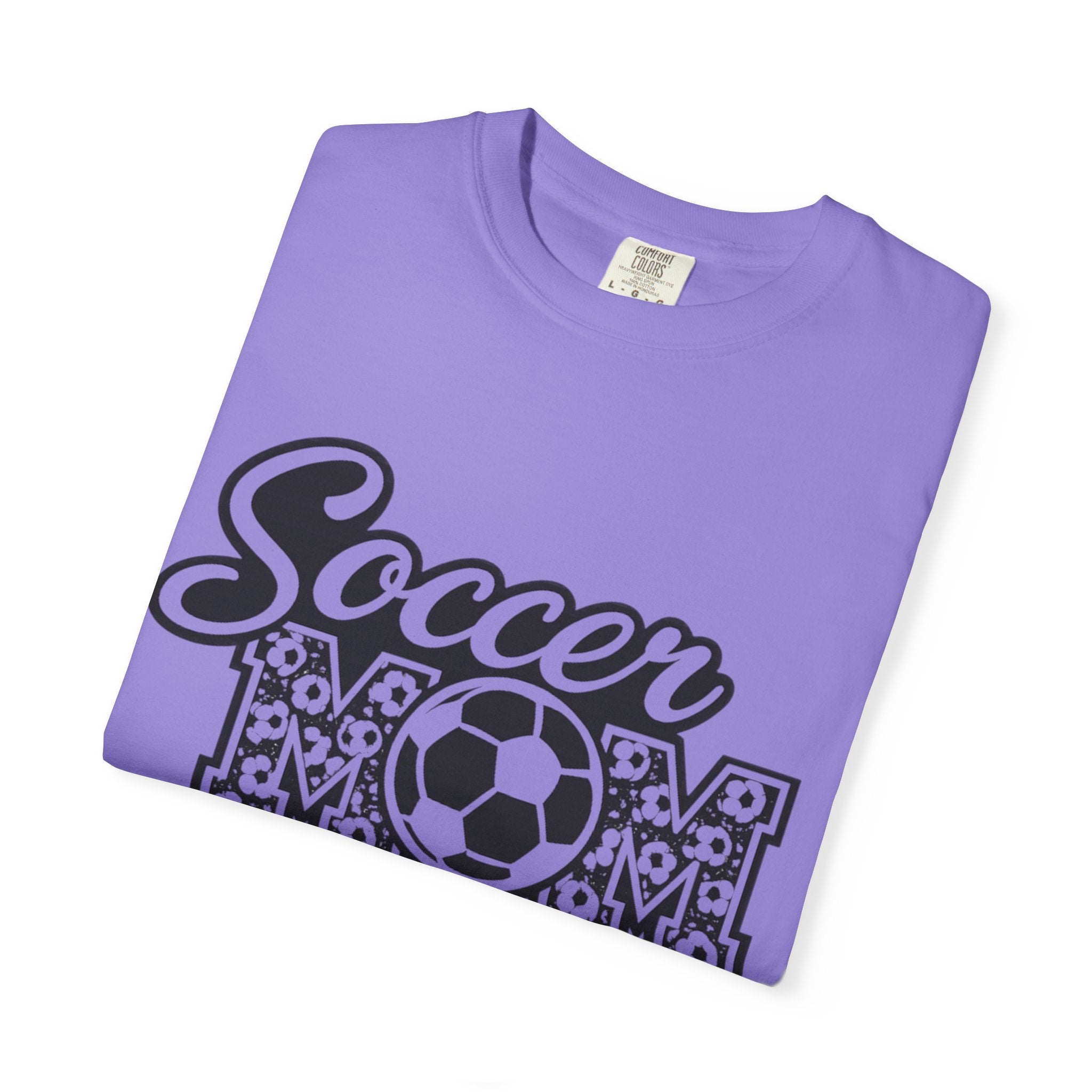 Soccer Mom T‑Shirt — Retro Soccer Ball Mom Graphic Tee