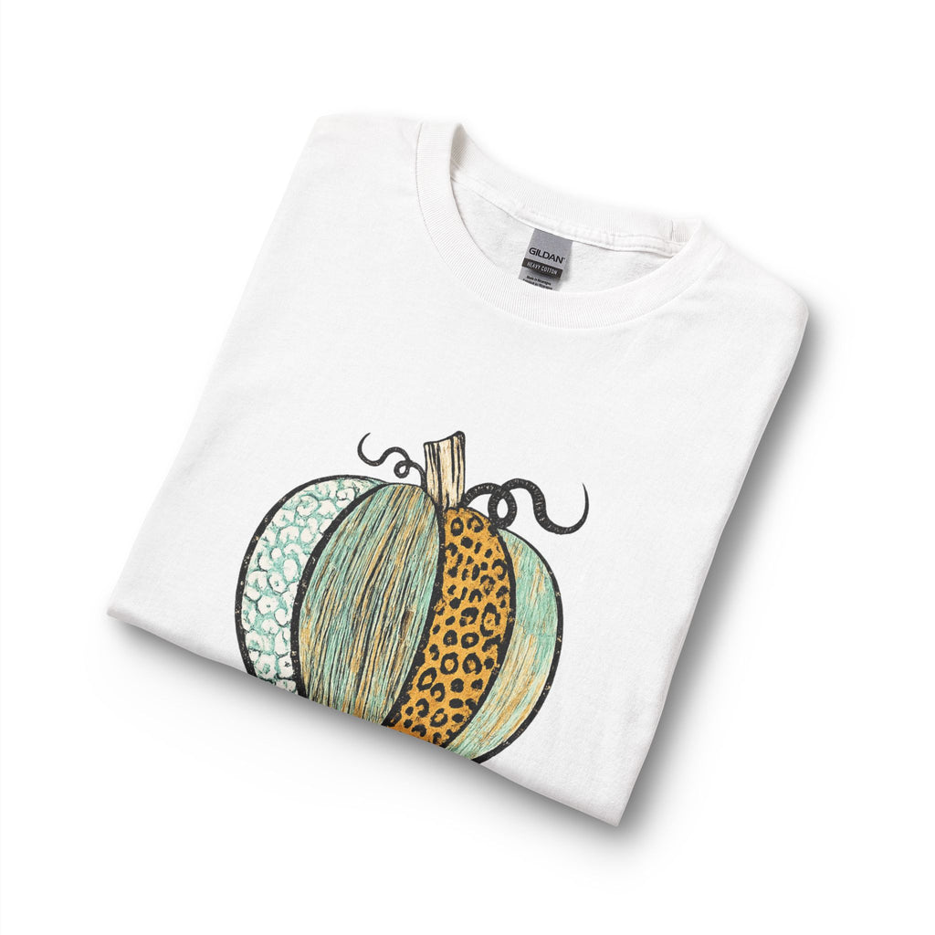 Long Sleeve Tee - 'Happy Fall Y'all' Decorative Pumpkin Graphic