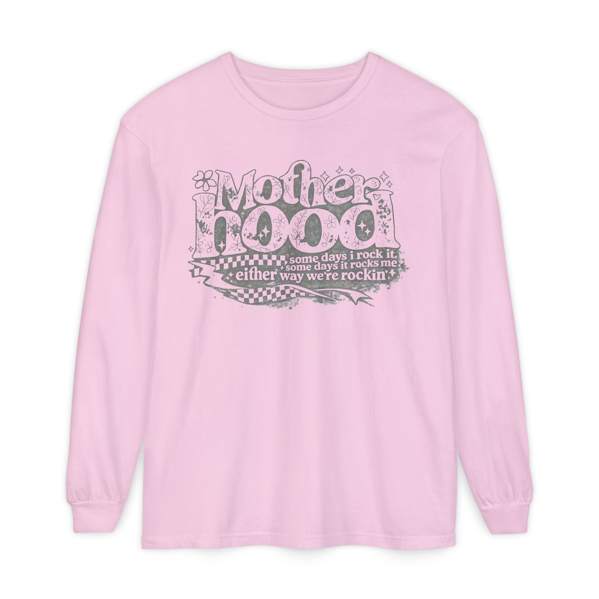 Motherhood Rocks Long Sleeve T-Shirt