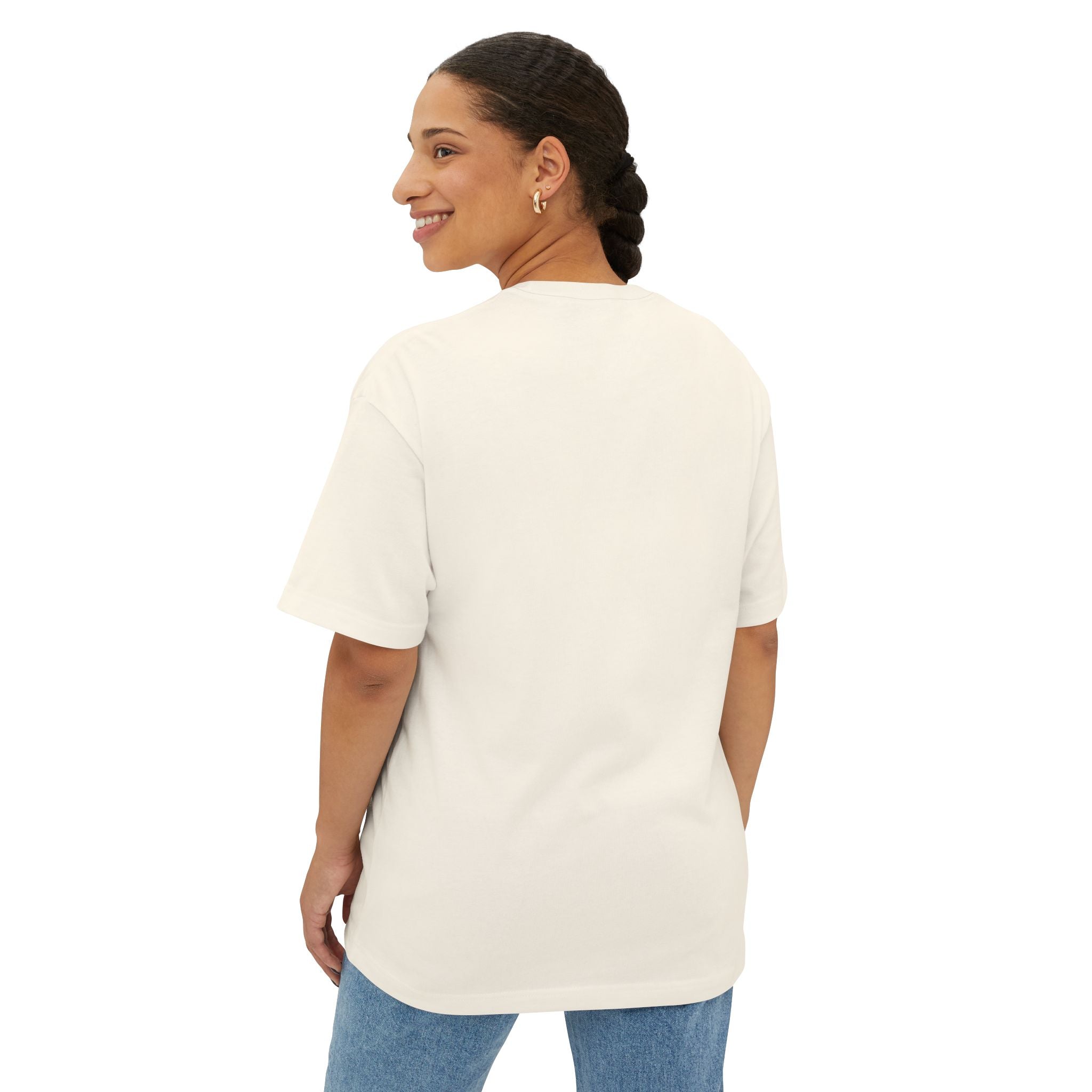 Easter Cross Tee — “He Is Not Here, He Has Risen” Floral Graphic Shirt