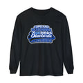 Bluebirds Crew Long Sleeve T‑Shirt — Retro Layered School Spirit Design