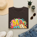 Mama Floral Graphic T‑Shirt — Colorful Heart & Flower Mother's Day Tee
