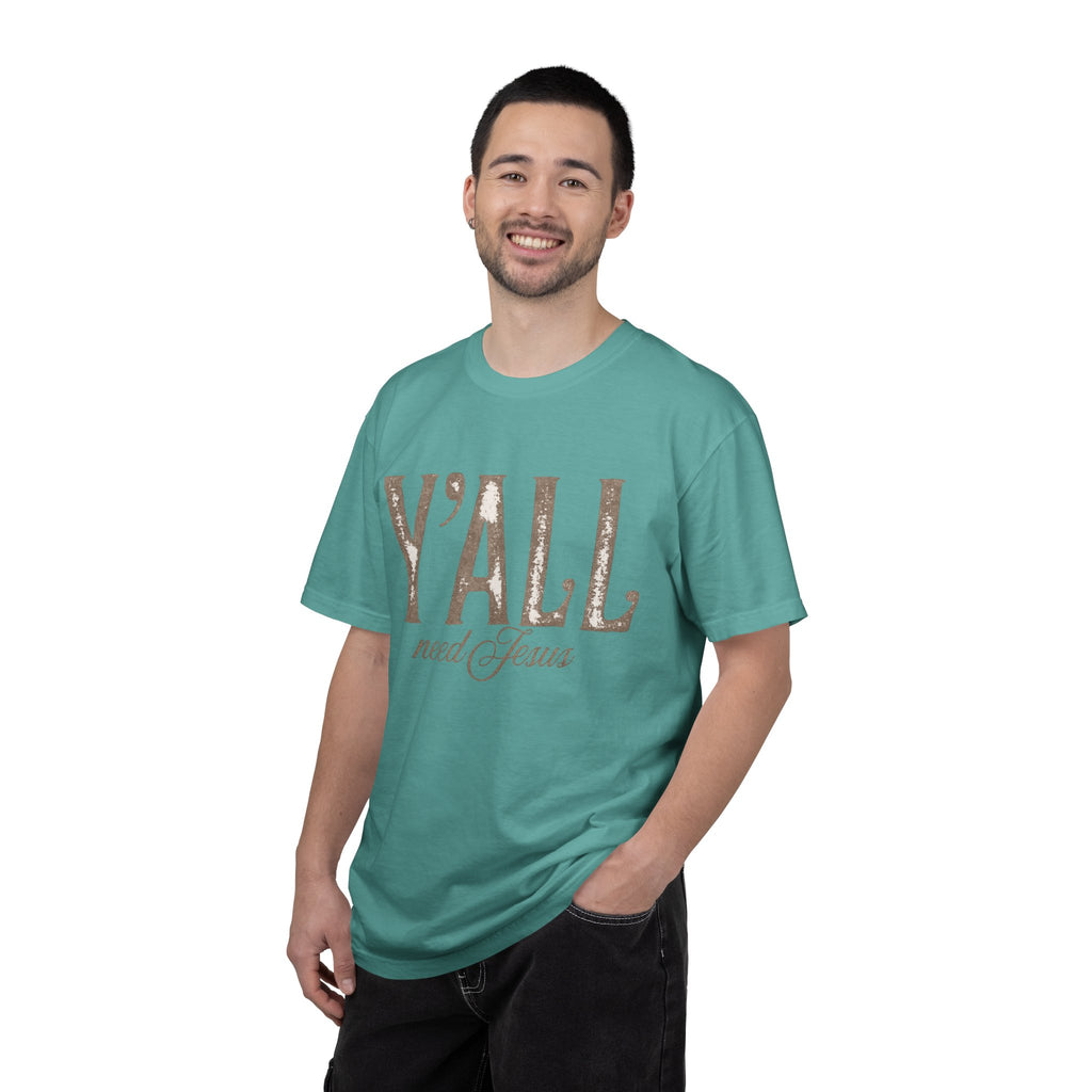 Y'ALL Need Jesus T-Shirt — Southern Christian Faith Tee